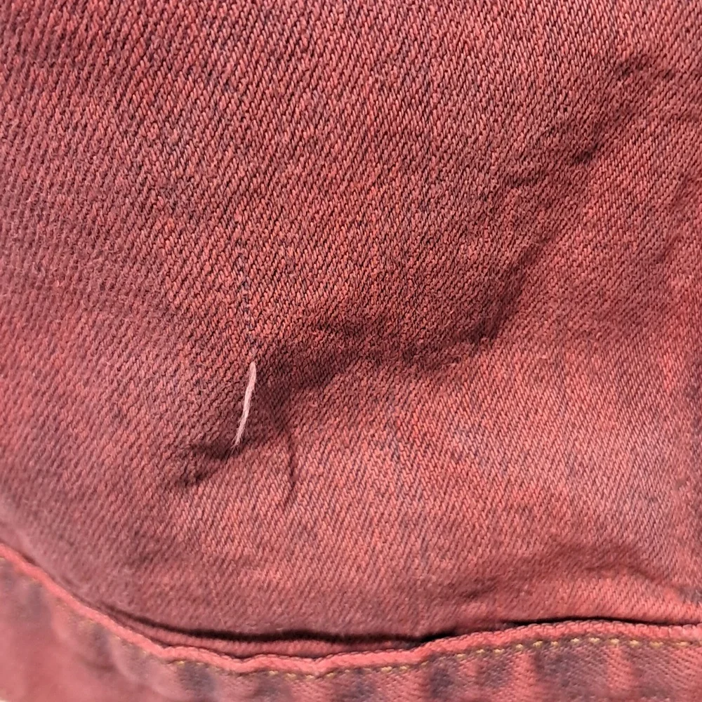 GAP Womans Jean Jacket.‎ Size Small. Pink with Blue.